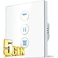 [Función de porcentaje] Interruptor Persiana Wifi 5 Generación- - LED controlable- temporizador- dispositivo de…